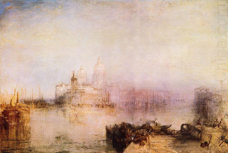 Dogana und Santa Maria della Salute, Venedig, Joseph Mallord William Turner